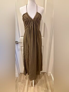 maxi dress long sleeve sale Elegant Tiered Long Sleeve Maxi Dress Emerald / XL